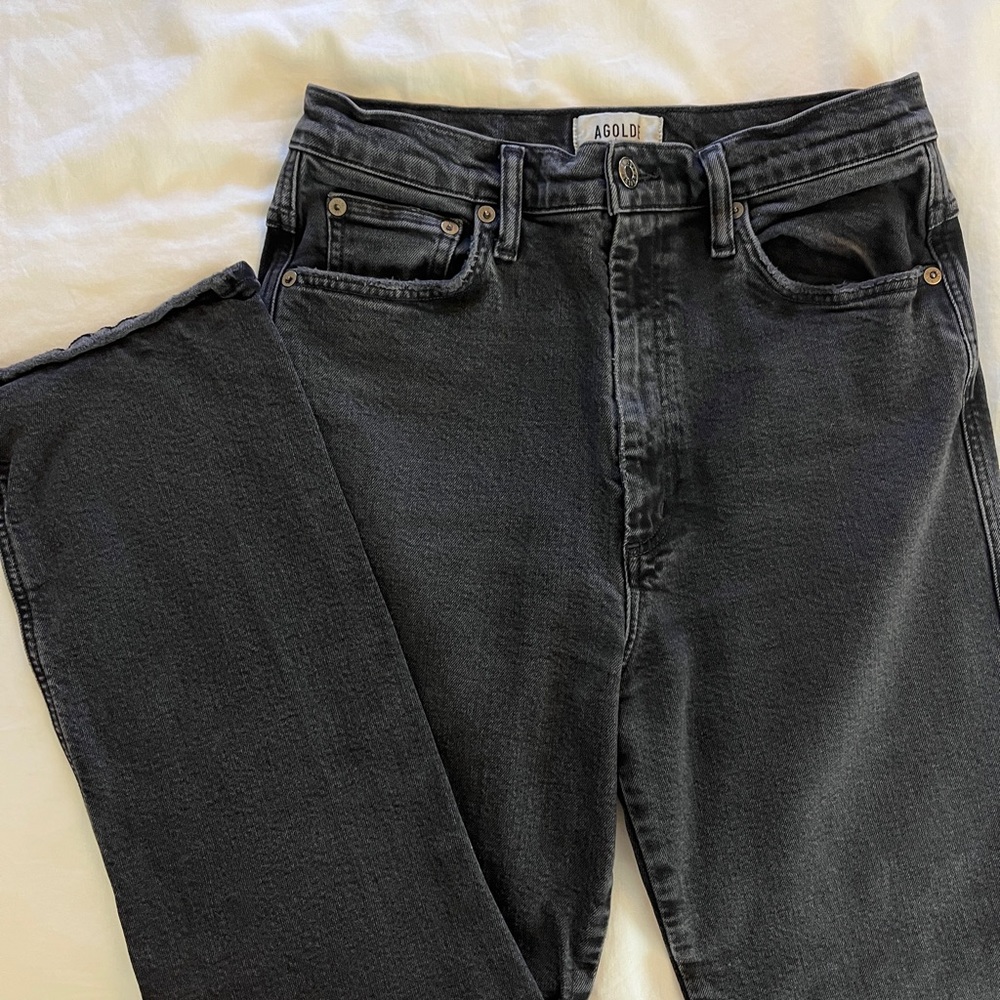 Agolde Black Denim Jeans